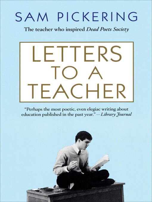 Cover image for Letters to a Teacher